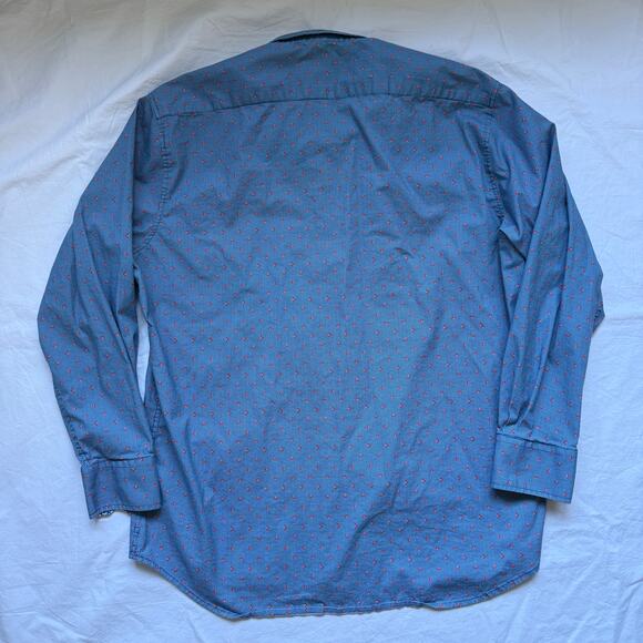 TailorByrd Button Up Shirt, EUC, Blue, Size XL - Picture 3 of 3